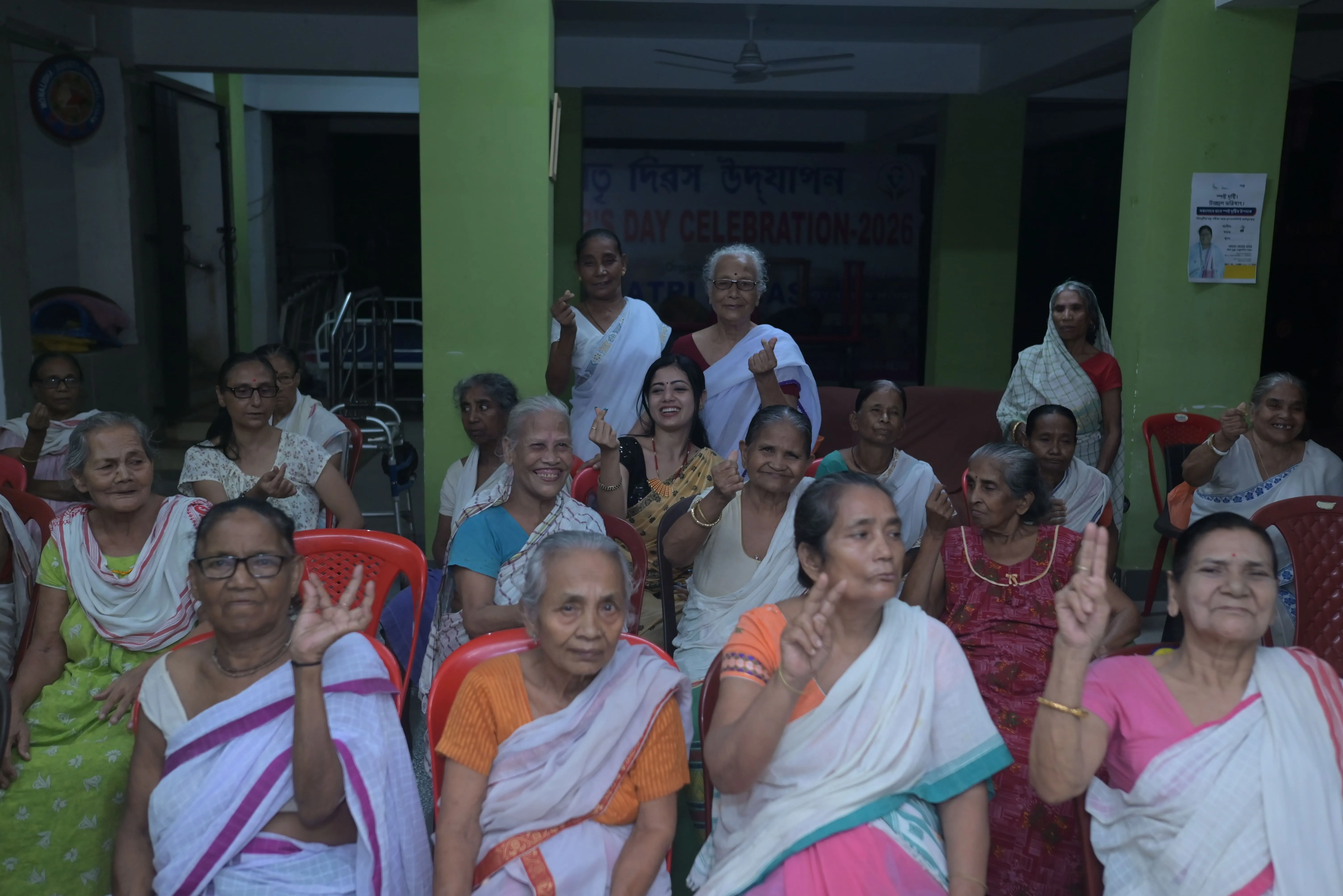 Inauguration gathering at Bhairavi Help Foundation launch
