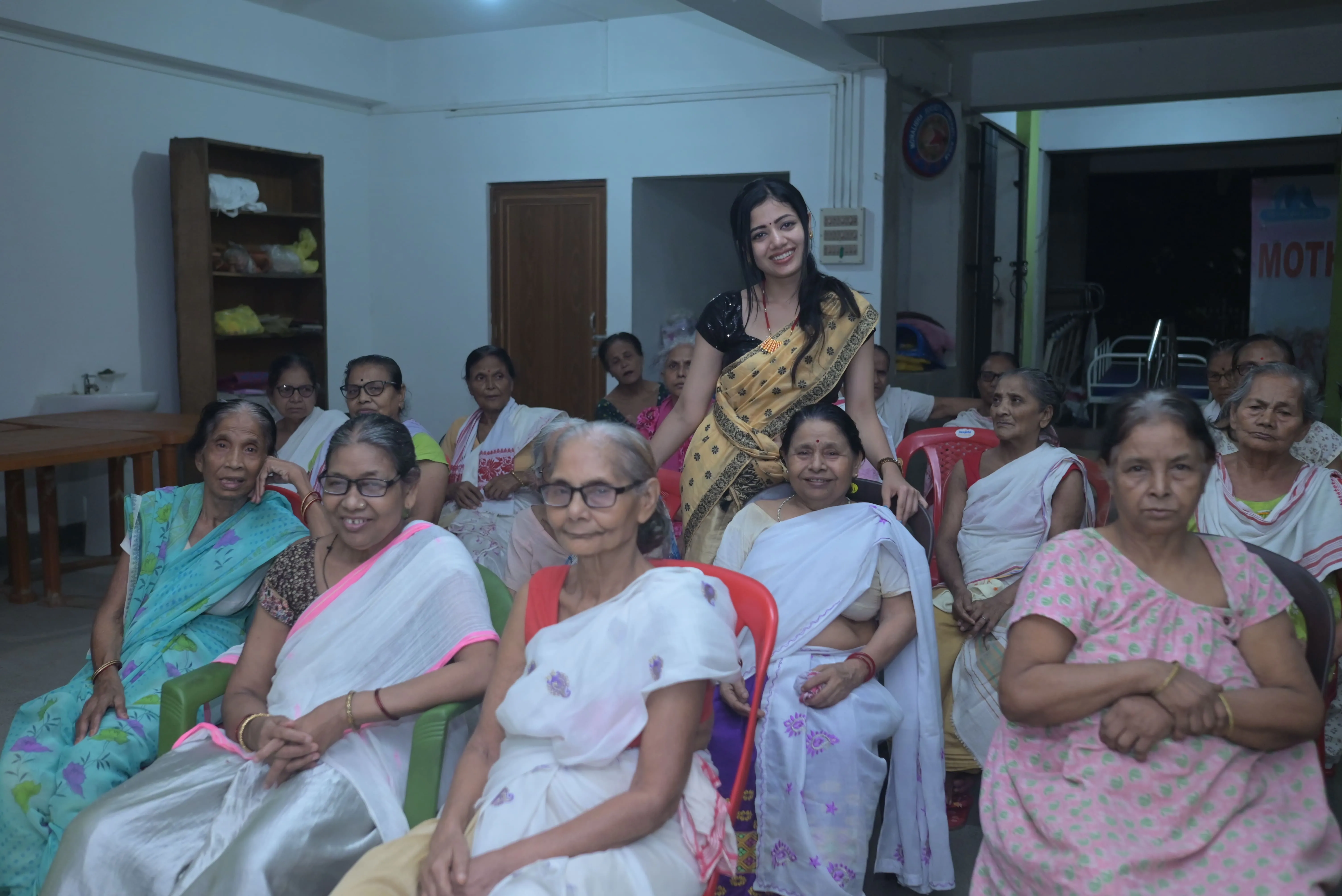 Supporters and well-wishers at the foundation inauguration